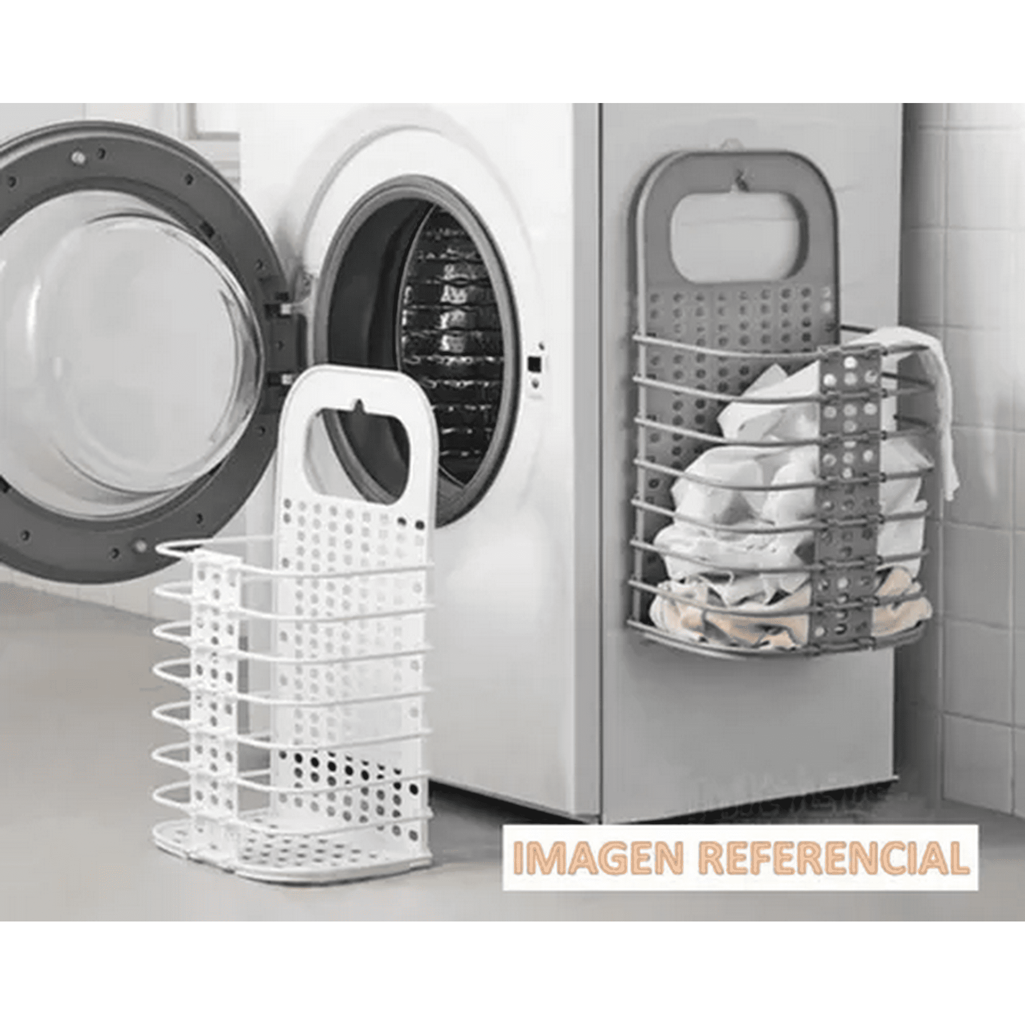 Genérico - Cesta Ropa Sucia Plegable Ahorra Espacio