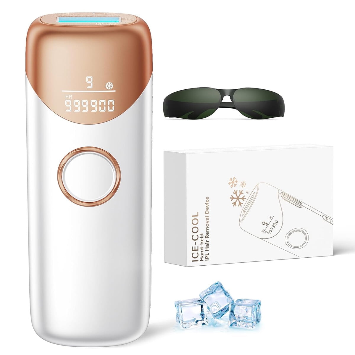 Depiladora Ipl Portátil Ubroo Ice Cooling 5 Niveles