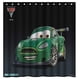 thumbnail image 1 of Cortina de ducha de coches, juego de cortina de baño con ganchos, tamaño 66 x 72 pulgadas, 1 of 3