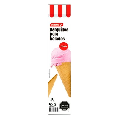 Barquillo Para Helado Cono 45 G Acuenta