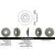 thumbnail image 2 of Disco Freno para auto BMW X3 20i 2004-2010 Delantero, 2 of 2