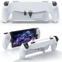 Genérico - Seltureone Para Playstation Portal Funda Tpu Premium Con Kickstand, Ps Portal Flexible Base Protectora Suave, Protección Semi-Encerrada, Resistente A Pelarse, Para Playstation Portal-Blanco