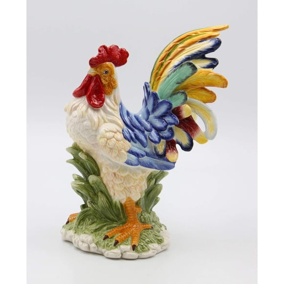 Figura de Gallo de Cerámica Cosmos Gifts 28 cm Colorida