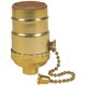 thumbnail image 2 of Enchufe Westinghouse 70431 de latón con cadena de tracción de 3 vías, 2 of 2