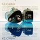 thumbnail image 2 of Auriculares intraurales KZ Castor con micrófono, color negro y plateado, 2 of 3