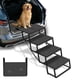 thumbnail image 1 of Escalones para Perros para Auto, Camioneta, SUV, Escaleras para Perros con Superficie Antideslizante Mejorada, Rampa Plegable para Perros, Escaleras para Perros Grandes, 4 Peldaños, 1 of 9