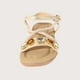 thumbnail image 3 of Sandalia Joyas Dorado Vía Franca, 3 of 5