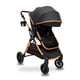 thumbnail image 3 of Coche Cuna Travel System Galaxy Isofix Gold Negro, 3 of 7