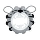 thumbnail image 3 of Antideslizante Hand Grip Fortalecedor Resistencia Ajustable Fitness Hand Ejercitador Gris, 3 of 5