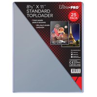 Toploader Ultra Pro Clear 8.5 X 11 (25 Unidades)