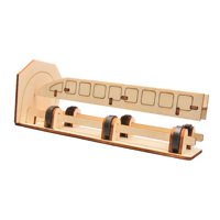 Magideal - Experimento Científico Modelo De Tren Maglev Diy Craft Para Niños Pequeños Niñas En Edad Preescolar