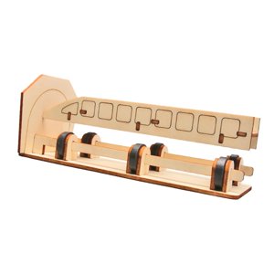 Magideal - Experimento Científico Modelo De Tren Maglev Diy Craft Para Niños Pequeños Niñas En Edad Preescolar