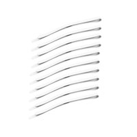 Ioensy - Clip Para Sombrero De Enfermera, Horquillas De Salón Para Peluquería, Peinados De Boda, Moños De Enfermera, Color Blanco, 6Cm