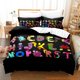 thumbnail image 1 of v640 Bed Sheets Alphabet Lore Bedding Set Cartoon Anime three-piece set Adult Kid Bedroom Duvetcover Sets Enlightenment Kawaii 3-Piece Bedding Set (1 Duvet Cover + 2 Pillow Shams) Bed Sheets ju640, 1 of 5