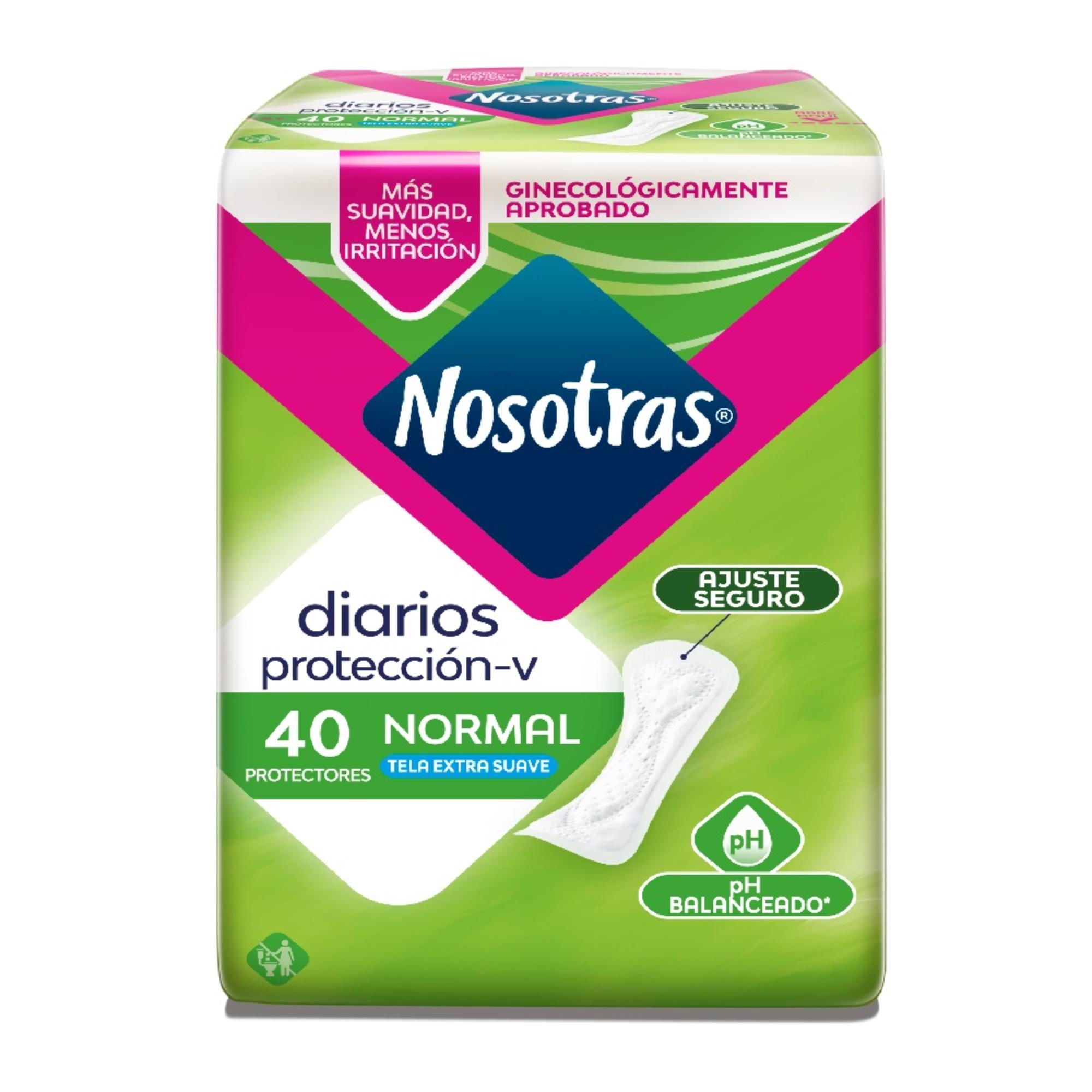 Protector Diario Corto X 40 Un 40 Un Nosotras