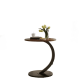 thumbnail image 1 of Mesa De Centro Lateral Living Vanguardia Madera Natural #2, 1 of 3