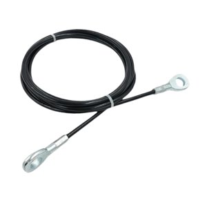 Ioensy - Polea De Fitness Con Cable, Resistente, Reutilizable, Práctica, Cable De Acero De 3 M Para Hacer Tú Mismo.