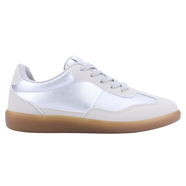 Zapatilla Mujer Chalada Antulow-1 Plateado Urbano