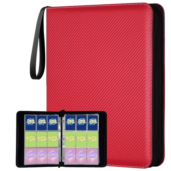 Archivador Para Cartas Coleccionables De 1080 Cartas 60 Fundas Pu