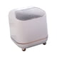 thumbnail image 2 of Pequeño Basurero de Escritorio con Tapa Cubo de Basura para Baño Encimera Sala de Estar Blanco (Basurero Mini), 2 of 3