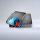 thumbnail image 2 of Juego de ropa de cama de microfibra de 3 piezas: juego de funda nórdica con estampado de temática cian, fundas nórdicas suaves y mullidas con cremallera (04), 2 of 3