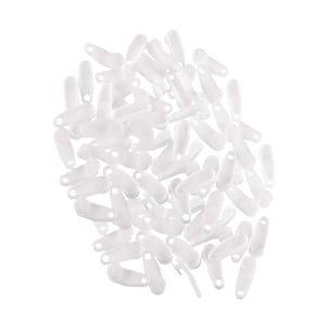 Bothyi - 50 Ganchos Deslizantes Para Cortinas, Ganchos Para Riel De Cortina Para Sala De Estar Y Baño