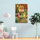 thumbnail image 4 of Leo y Tig Cuadro decorativo colgante - Arte de pared - Póster enmarcado - Decoración de pared - Regalos para familia, amigos y aficionados 40*60 cm, 4 of 6
