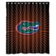 thumbnail image 1 of Cortina de ducha Florida Gators, juego de cortina de baño con ganchos, tamaño 60 x 72 pulgadas, 1 of 3