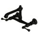 thumbnail image 1 of Grifo de baño de montaje en pared Kingston Brass KS7240BL negro mate, 1 of 2