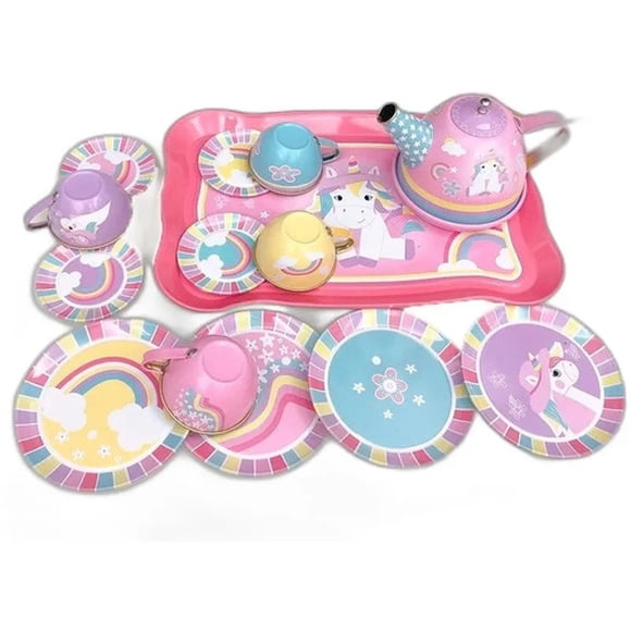 Set De Tacitas Unicornio Accesorios Juego De Té Para Niñas