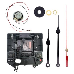 Magideal - Mecanismo De Movimiento De Reloj Grande, Con Manecillas Kits De Mecanismo De Caja De Música Piezas Fabricación De Motores Silenciosos Para Reparación , H Estilo H