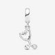 thumbnail image 2 of Dije Colgante Pandora Corazón con Estetoscopio Plata, 2 of 5