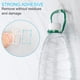 thumbnail image 4 of TidyHelper 100 piezas de clips adhesivos transparentes para cables y alambres en pared, 4 of 6