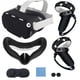 thumbnail image 1 of Juego de fundas de silicona para Quest 2, funda protectora de VR que incluye funda frontal y funda de agarre para controladores, funda para la cara, funda protectora de lentes, 1 of 6