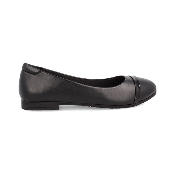 Ballerina Mujer Bata Comfit Claudine Negro