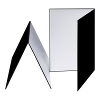 Bothyi - 2Pcs 3 En 1 Reflectores De Luz Plegables Portátiles Para Comida Al Aire Libre A4 Black White Plate