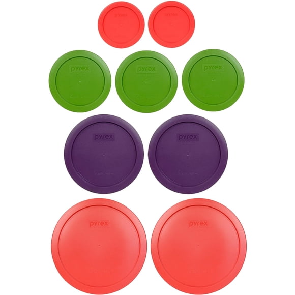 Tapa para contenedores Pyrex 9 piezas Berry & Garden - EE. UU.