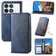 thumbnail image 1 of Funda Flip FOXDOCK para Xiaomi Poco X6 Pro 5G , Estilo Billetera con Diseño Rombo, Correa de Mano y Soporte, Uso Diario, 1 of 6