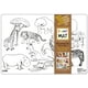 thumbnail image 2 of Tapete Reutilizable Para Colorear Animales Salvajes +3 Años ¡nuevo En Chile!, 2 of 3