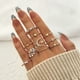 thumbnail image 2 of Hot Selling Metal Hollow Round Opening Rings Set, 2 of 4
