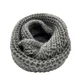 thumbnail image 2 of Bufanda Cuello Estilo Punto Inglés Lana Invierno Abrigado, 2 of 5
