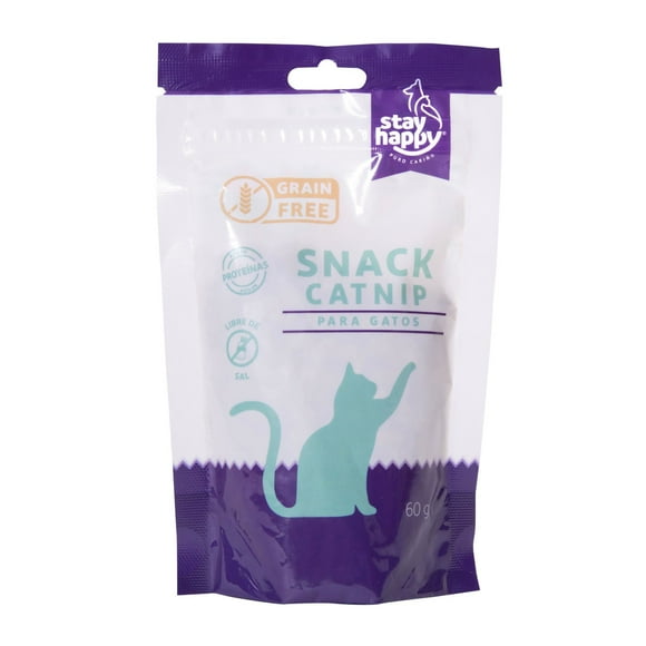 Snack Gato catnip Grain Free, 60 g