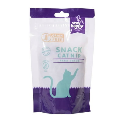 Snack Gato Catnip Grain Free 60 G Stay Happy