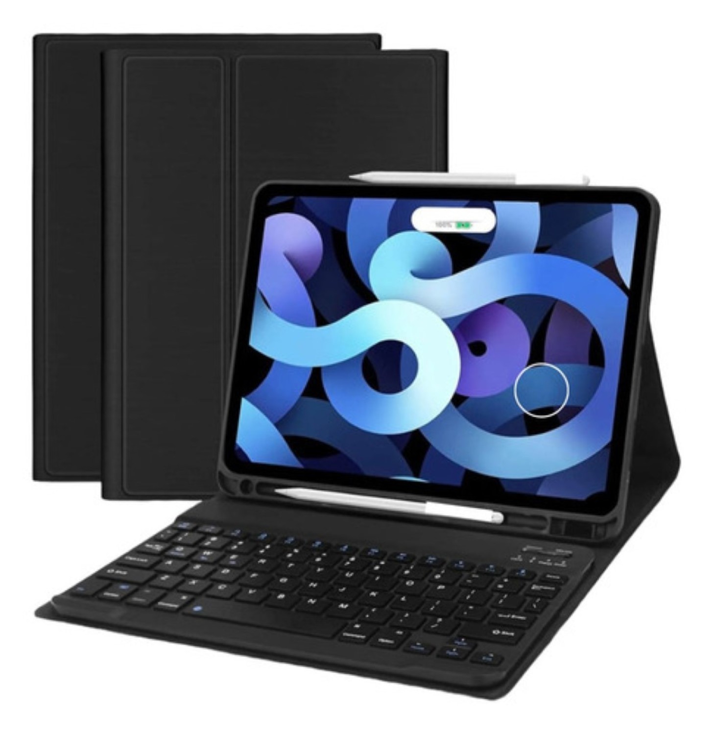 Mar Cases - Funda Con Teclado Negro Para Ipad A16 11Th Gene En Español