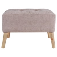 Máxima Design - Pouf Petrum Beige Altea 62X42X42 Cm