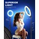 thumbnail image 3 of Anillo De Luz 10 2 Para Selfies Con Trípode Y Soporte De 65 Cm, 3 of 9