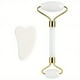 thumbnail image 3 of Relax & Rejuvenate with the Jade Roller Gua Sha Set - Facial Roller, Rose Quartz Massage & Back Scraping for Pain & Wrinkle Relief!, 3 of 5