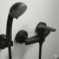 Stretto - Monomando Ducha Arezzo Negro