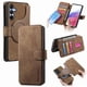 thumbnail image 1 of Funda Billetera Magnética para Samsung Galaxy A16 Soporte Tarjetas Desmontable Marrón, 1 of 6