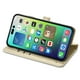 thumbnail image 2 of Funda Cartera FOXDOCK para iPhone 14 Plus , Flip PU con Relieve de Gatos y Perros, Tarjetero y Soporte, 2 of 6